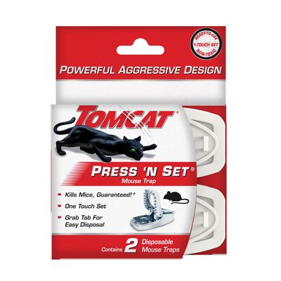 Tomcat® Press 'N Set Mouse Trap