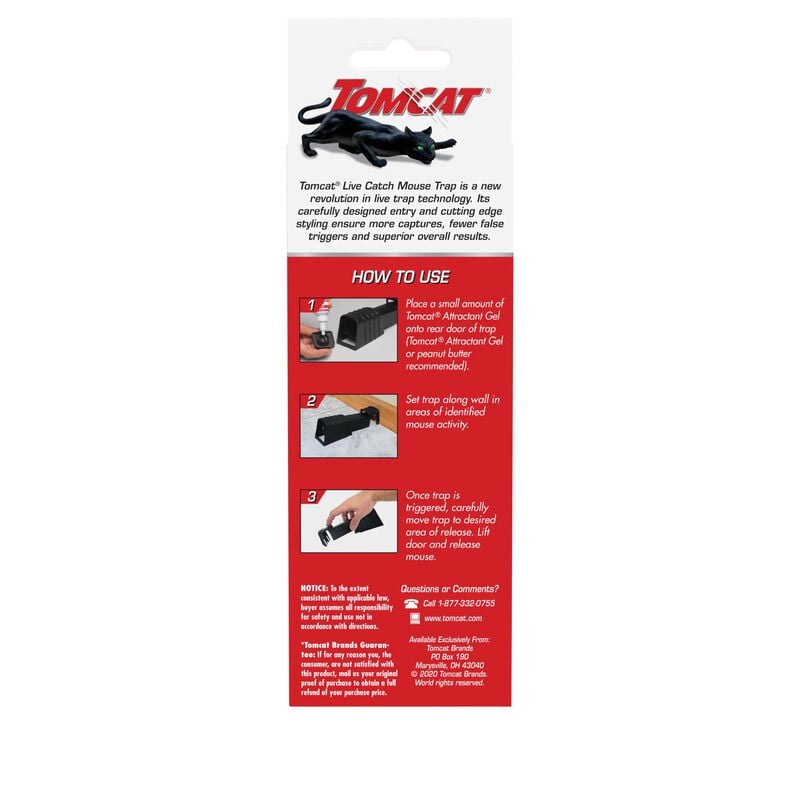 Tomcat® Live Catch Mouse Trap image number null