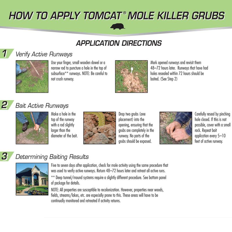 Tomcat Mole Killer Worms