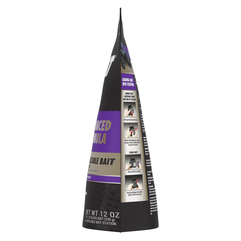Tomcat® Mouse Killer Refillable Bait Station - Advanced Formula image number null