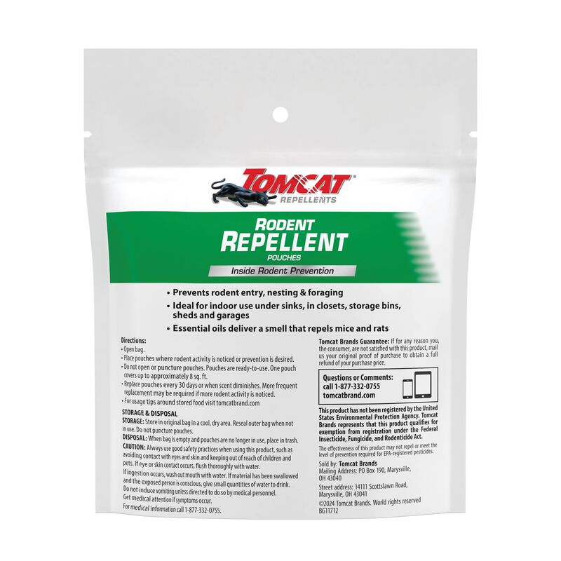 Tomcat® Repellents Rodent Repellent Pouches image number null