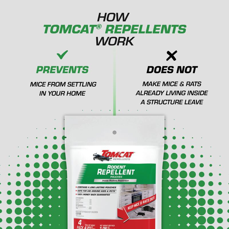Tomcat® Repellents Rodent Repellent Pouches image number null
