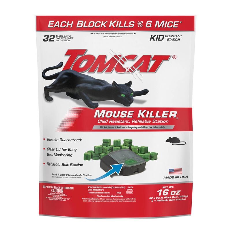 Tomcat® Mouse Killer(e) Child Resistant, Refillable Station image number null