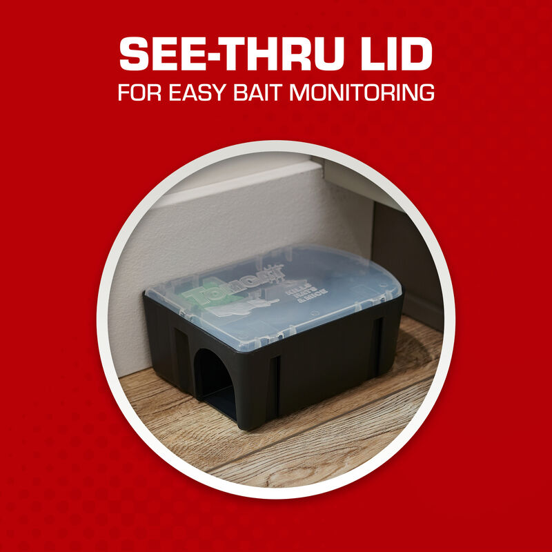 Ratkil Rat Poison & Bait Box For Pest Control - Kills In A Single Feed   Fast Acting, All Weather, Outdoor & Indoor Bait Station For Rats & Mice :  Buy Online