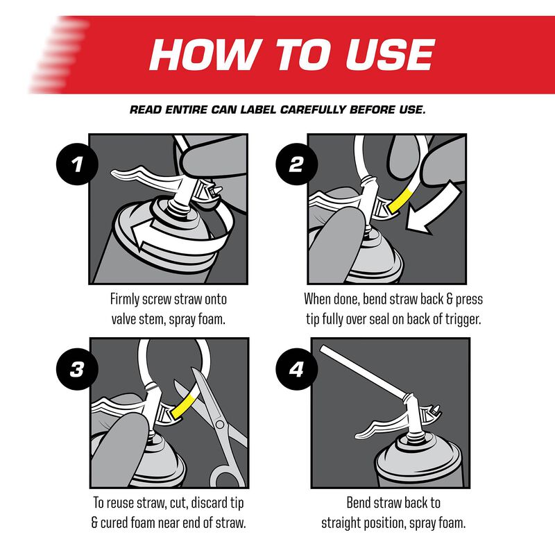 Tomcat® Rodent Block Expanding Foam Barrier image number null