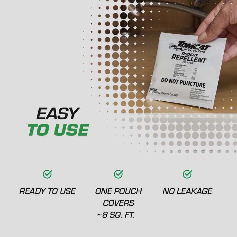 Tomcat® Repellents Rodent Repellent Pouches image number null