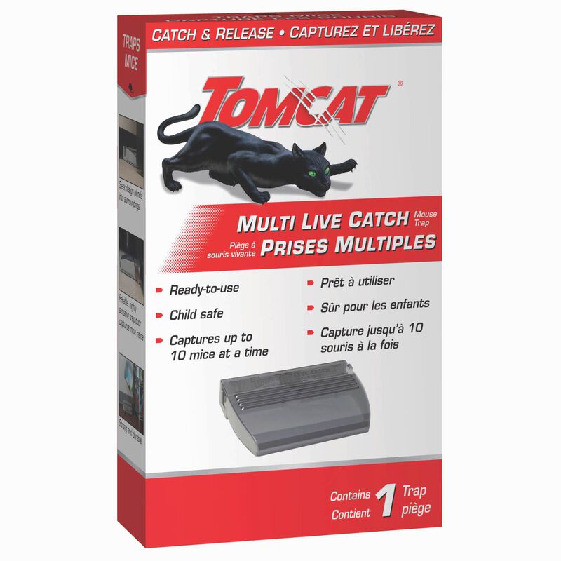 Tomcat Live & Catch Piège à souris sans cruauté
