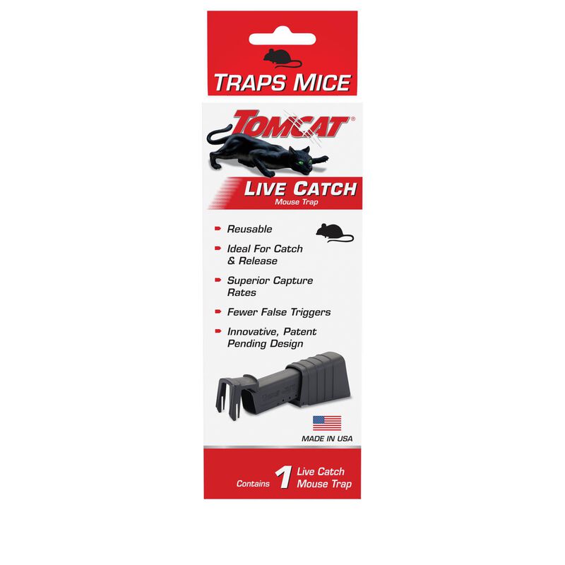 Tomcat® Live Catch Mouse Trap