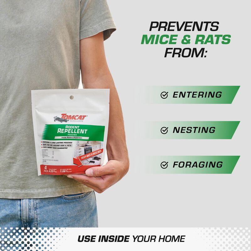 Tomcat® Repellents Rodent Repellent Pouches image number null