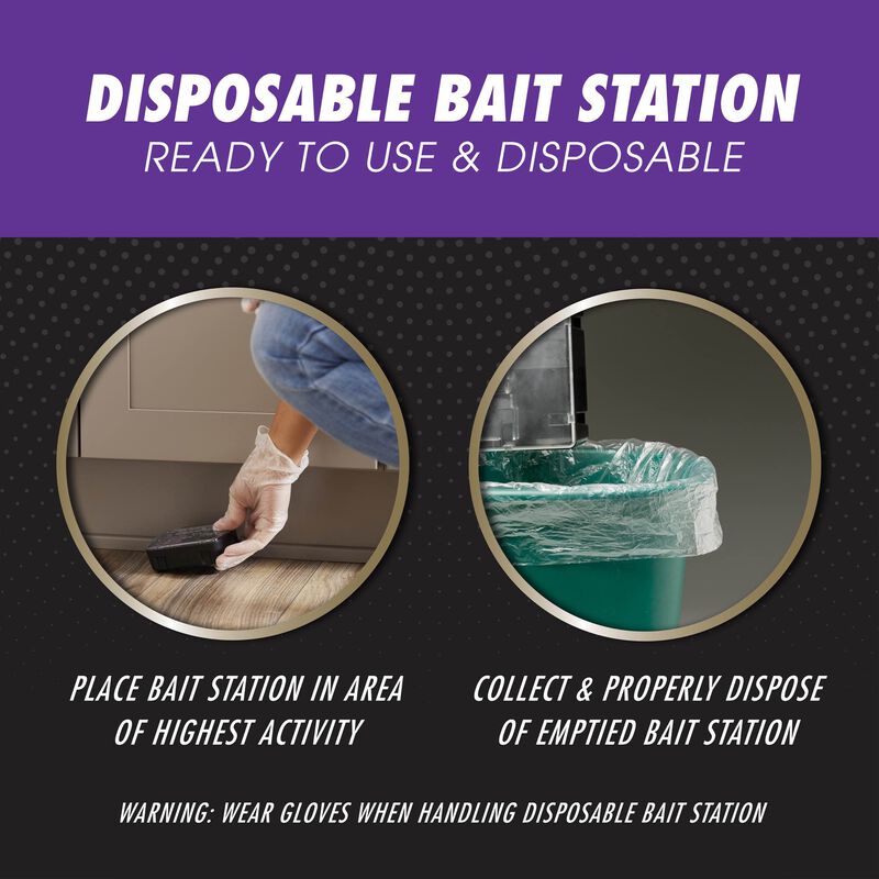 Tomcat® Mouse Killer Disposable Bait Station - Advanced Formula image number null