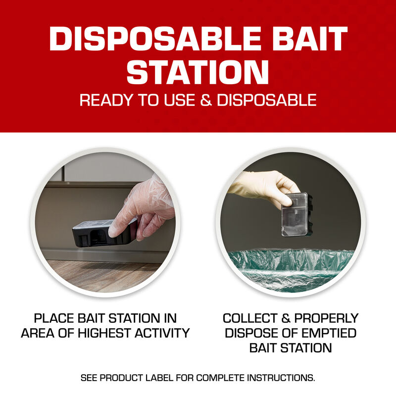 Tomcat® Mouse Killer Child Resistant, Disposable Station image number null
